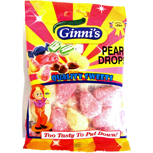 Ginni Pear Drops 110g × 10 × 1