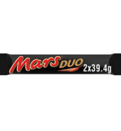 Mars, Caramel, Nougat & Milk Chocolate Snack Bar Duo 78.8g 78.8g × 32 × 1