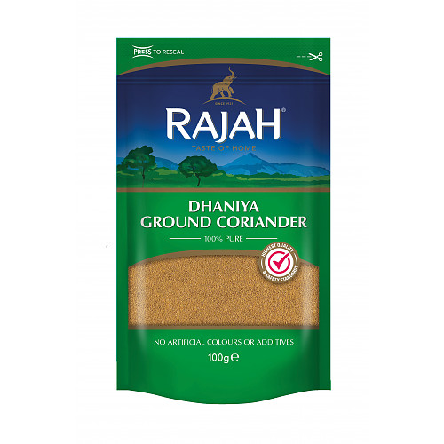 Rajah Dhaniya Ground Coriander 100g 100g × 10 × 1