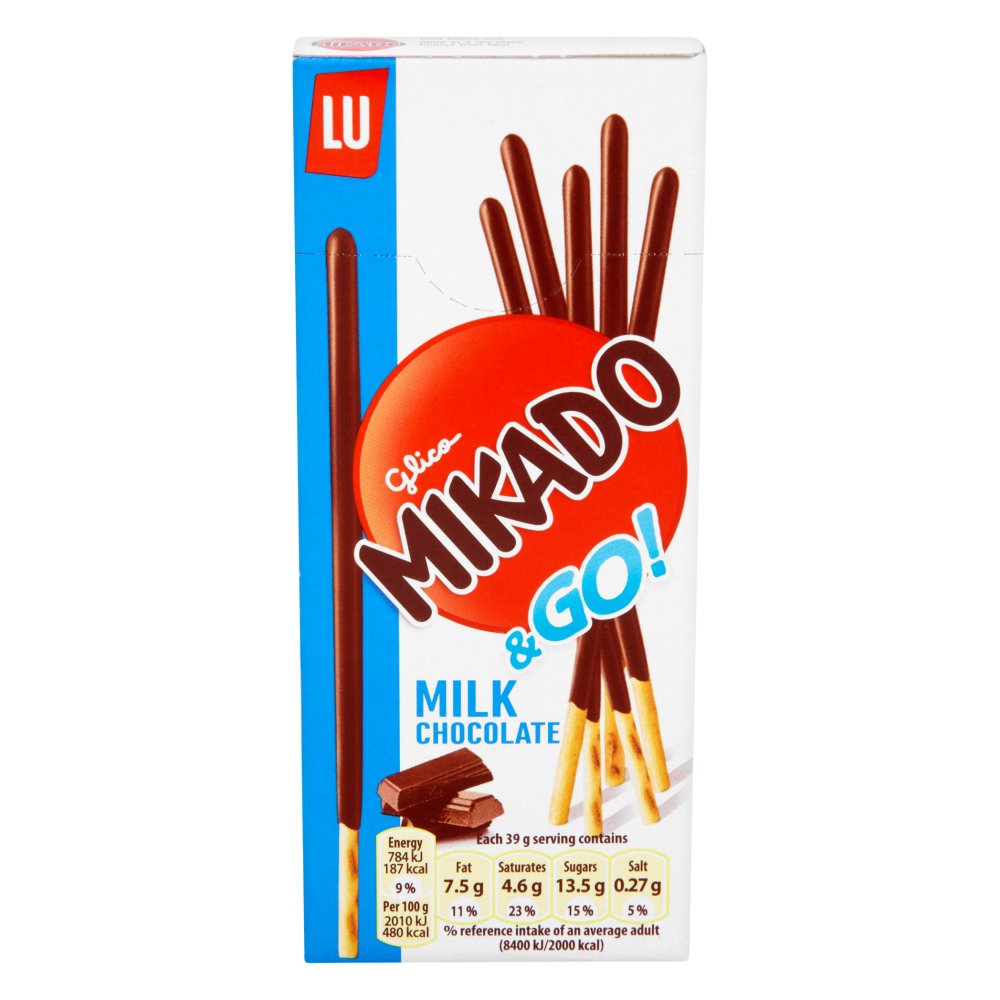 Mikado Milk Chocolate Biscuits 39g 39g 24 1 British Grocery