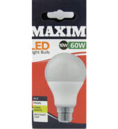 Maxim Led Bc Gls Wht 60W 60W × 10 × 5