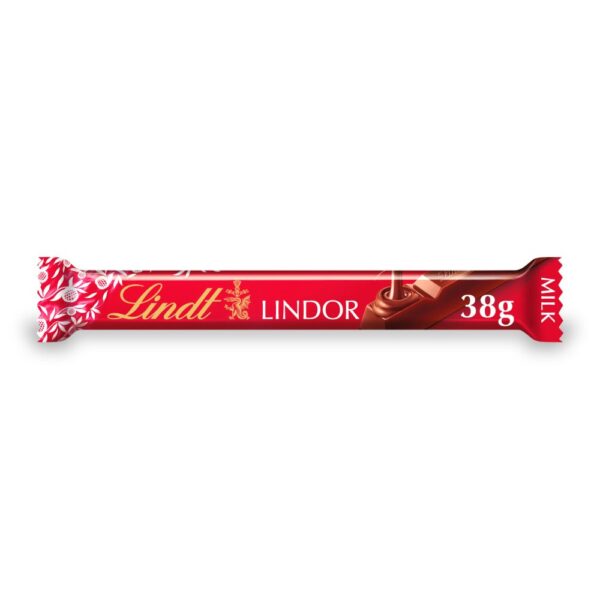 Lindt Lindor Milk Chocolate Treat Bar 38g 38g × 24 × 1