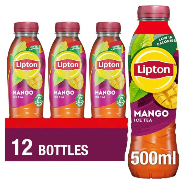 Lipton Mango Ice Tea 500ml 500ml × 12 × 1