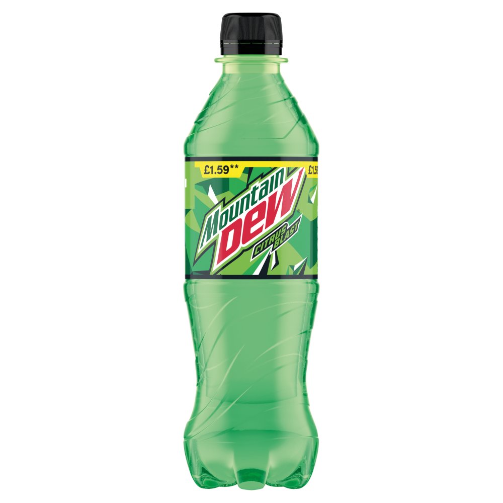 Mountain Dew Citrus Blast 500ml 500ml × 12 × 1