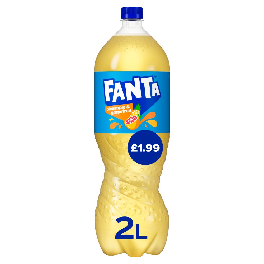 Fanta Pineapple & Grapefruit 2L   2Ltr × 6 × 1