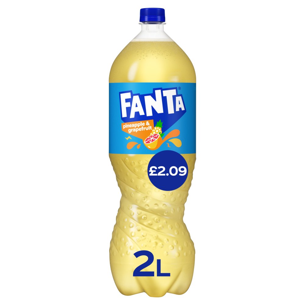Fanta Pineapple & Grapefruit 2L   2Ltr × 6 × 1
