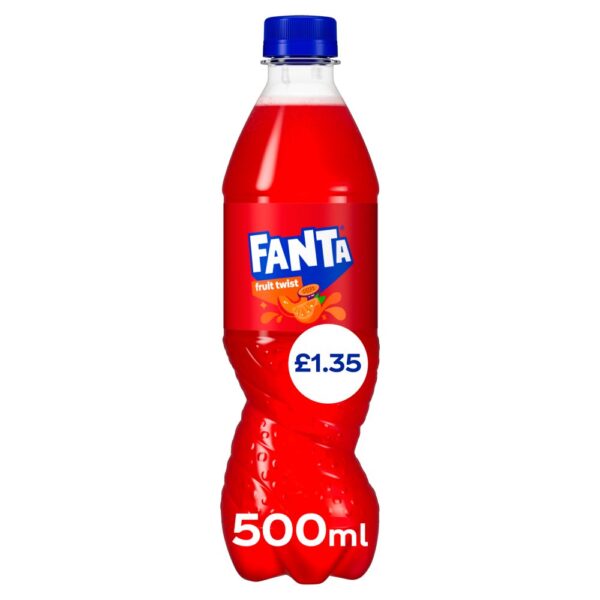 Fanta Fruit Twist 500ml   500ml × 12 × 1