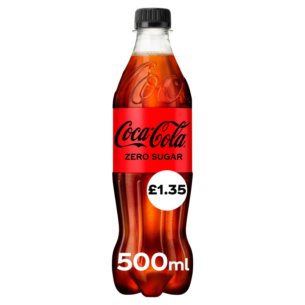 Coca-Cola Zero Sugar 500ml   500ml × 12 × 1
