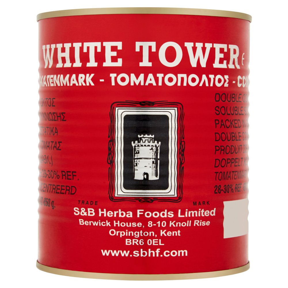 White Tower Tomato Paste 850g 850g × 12