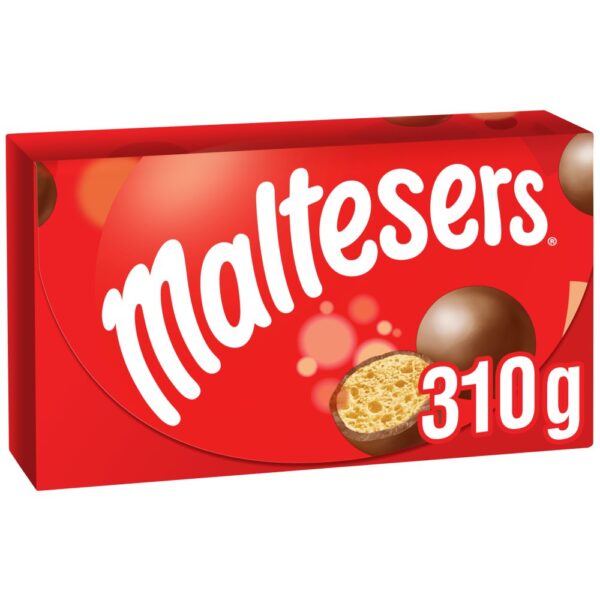 Maltesers Milk Chocolate & Honeycomb Gift Box of Chocolates Fairtrade 310g 310g × 7