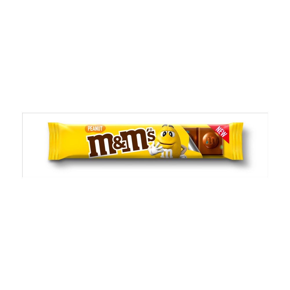 M&M’s Peanut Chocolate Bar 34g 34g × 24 × 1