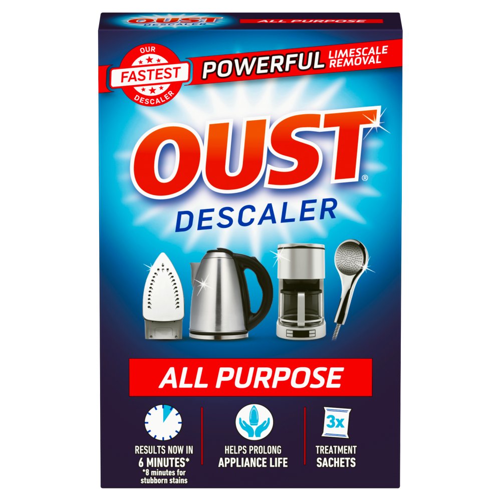 Oust All Purpose Descaler Sachets 3 x 25ml 3s × 6 × 1