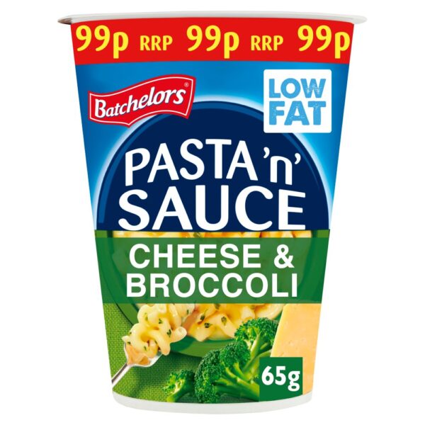Batchelors Pasta 'n' Sauce Cheese & Broccoli 65g 65g × 6 × 1
