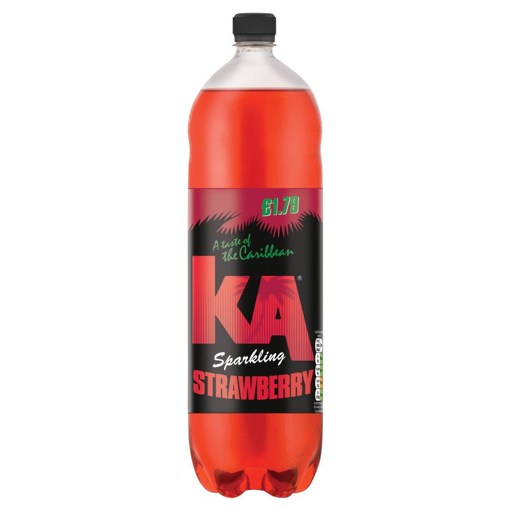 KA Sparkling Strawberry 2 Litre 2Ltr × 6 × 1