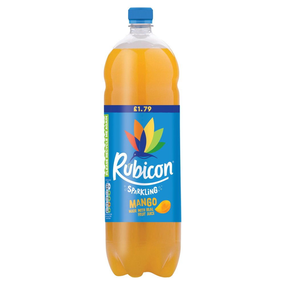 Rubicon Sparkling Mango 2 Litre 2Ltr × 6 × 1