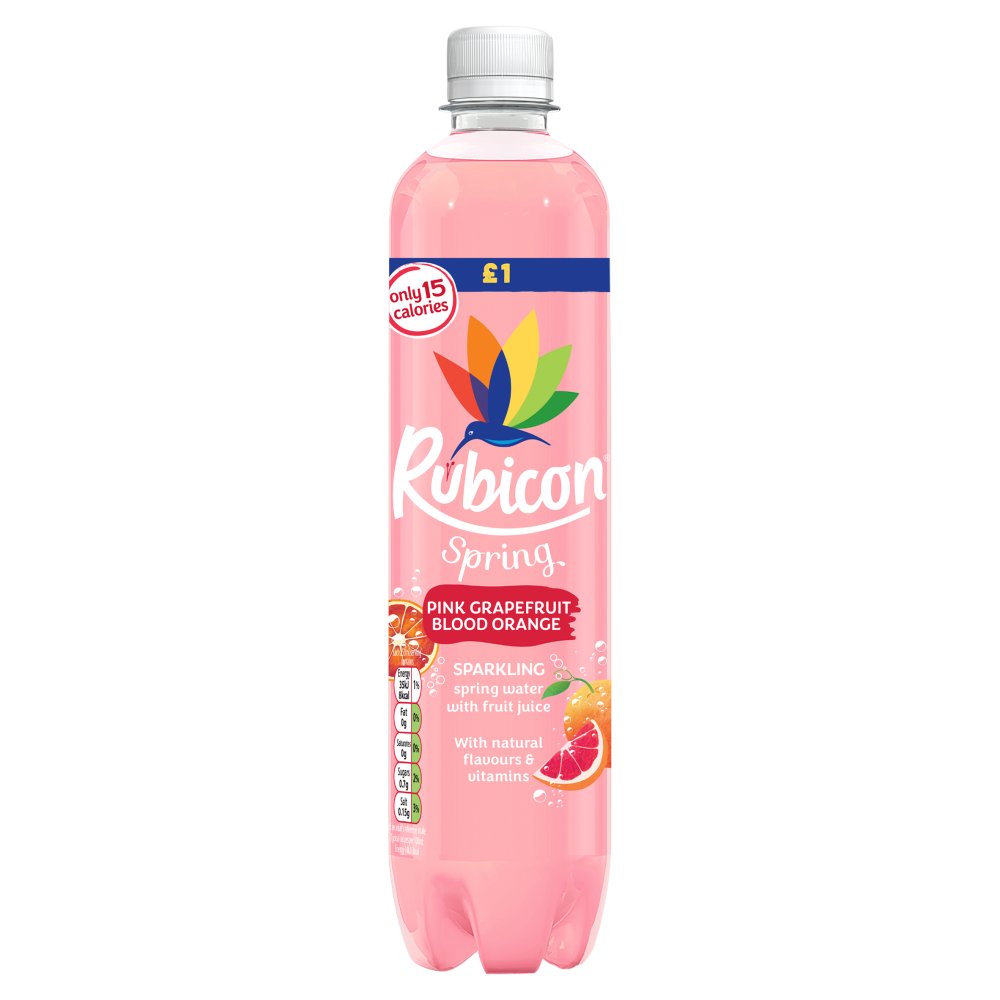 Rubicon Spring Pink Grapefruit Blood Orange 500ml 500ml × 12 × 1