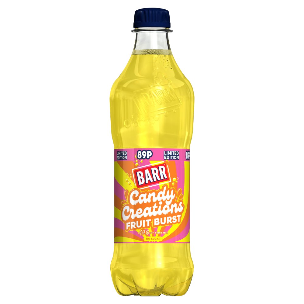 Barr Limited Edition Candy Creations Fruit Burst 500ml 500ml × 12 × 1