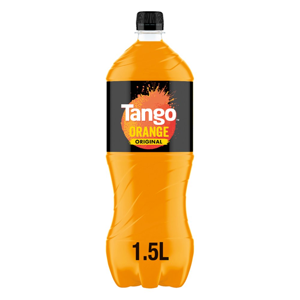 Tango Orange Original Bottles 12 x 1.5L 1.5Ltr × 12 × 1