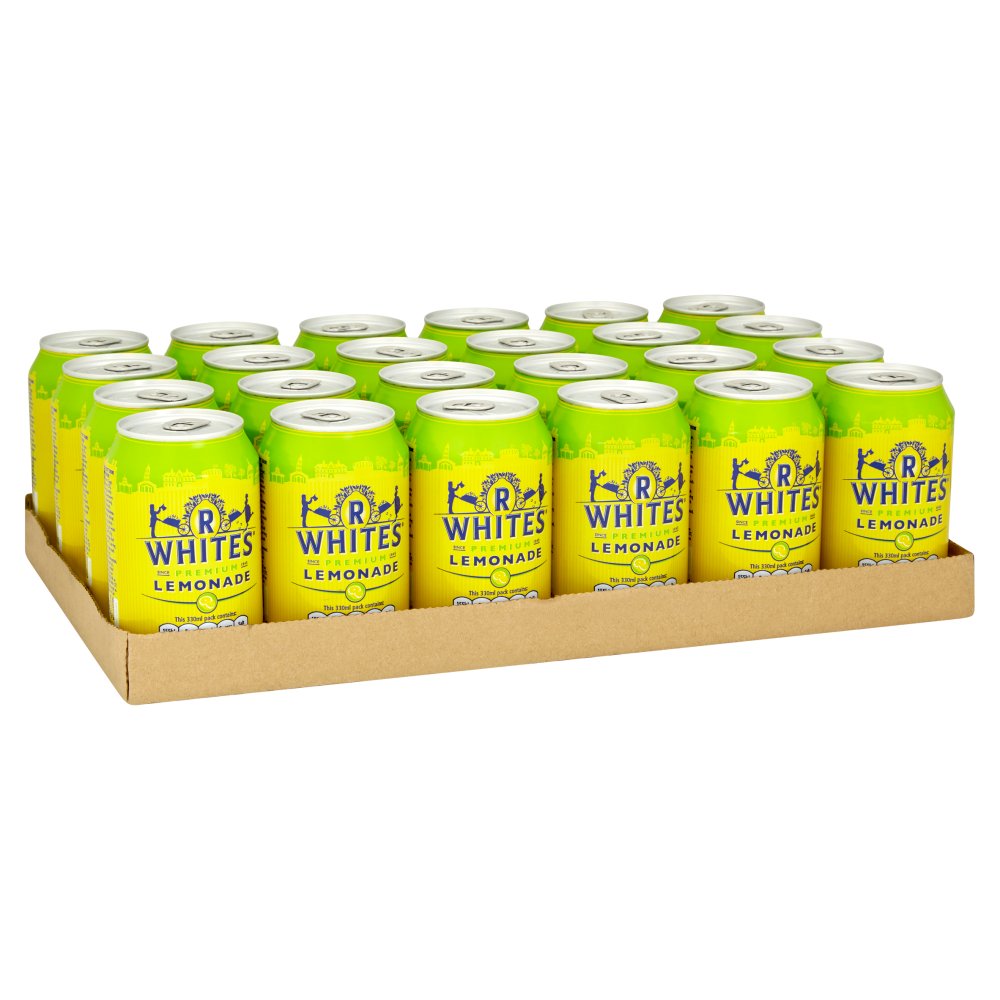 R.White’s Lemonade Cans 24 x 330ml 330ml × 24 × 1