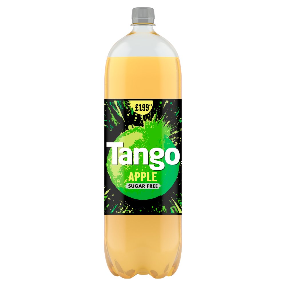 Tango Apple Sugar Free Bottle 2L 2Ltr × 6 × 1