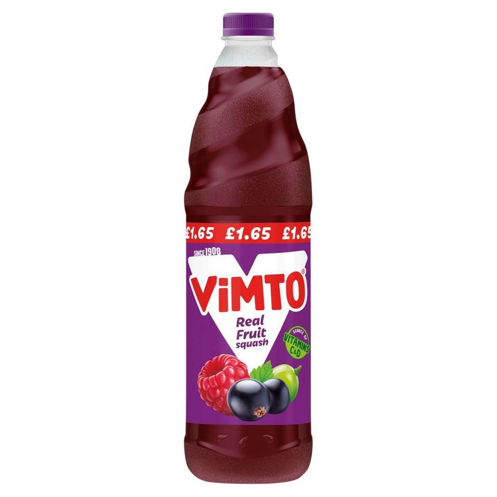 Vimto Real Fruit Squash 725ml 725ml × 12 × 1