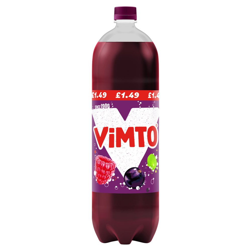 Vimto Original Fizzy 2 Litre 2Ltr × 8 × 1