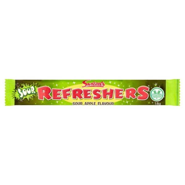 Swizzels Refreshers Sour Apple Flavour 18g × 60 × 1