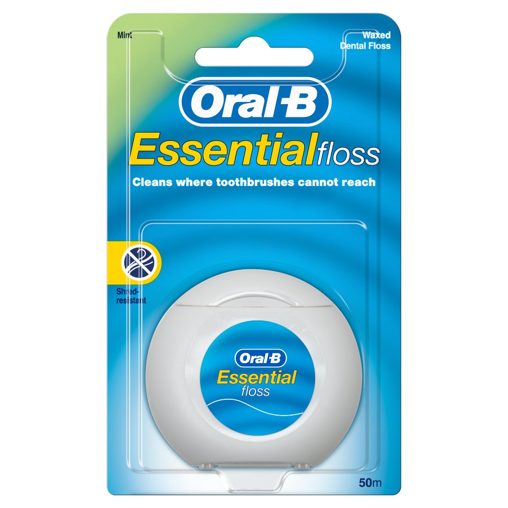 Oral-B Essential Floss Mint 50m Std × 12 × 1