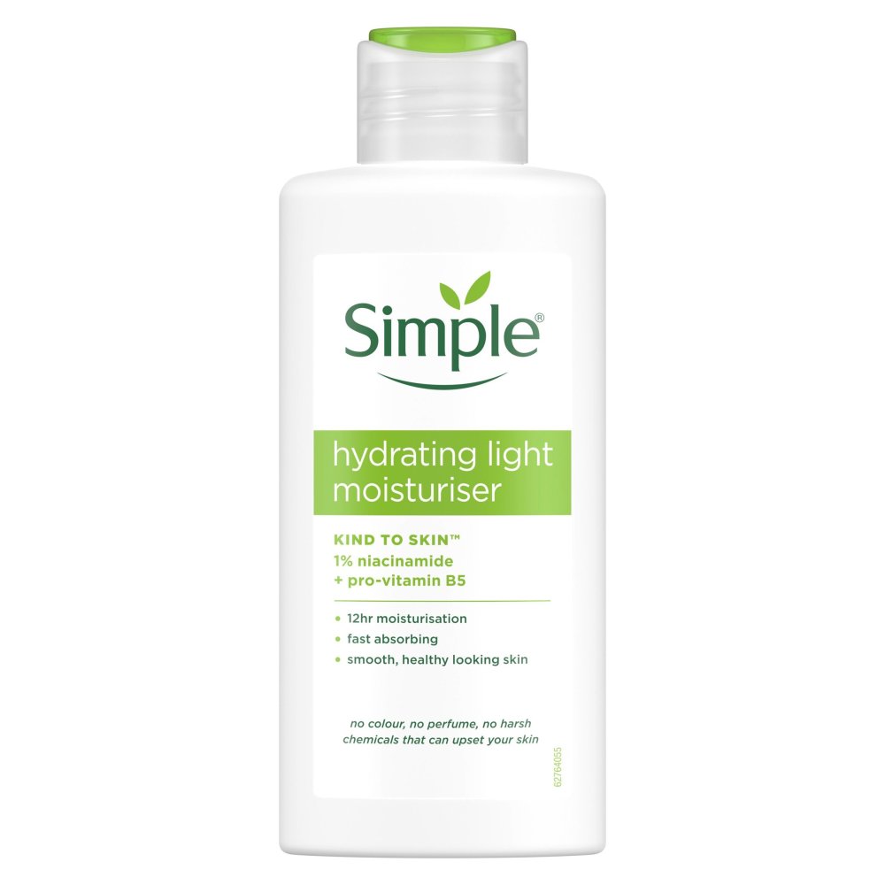 Simple Kind to Skin Moisturiser Hydrating Light 125 ml 125ml × 6 × 1