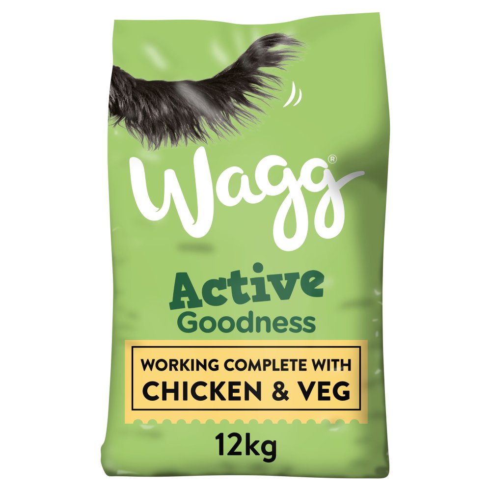 Wagg Active Goodness Rich in Chicken & Veg 12kg 12Kg × 1