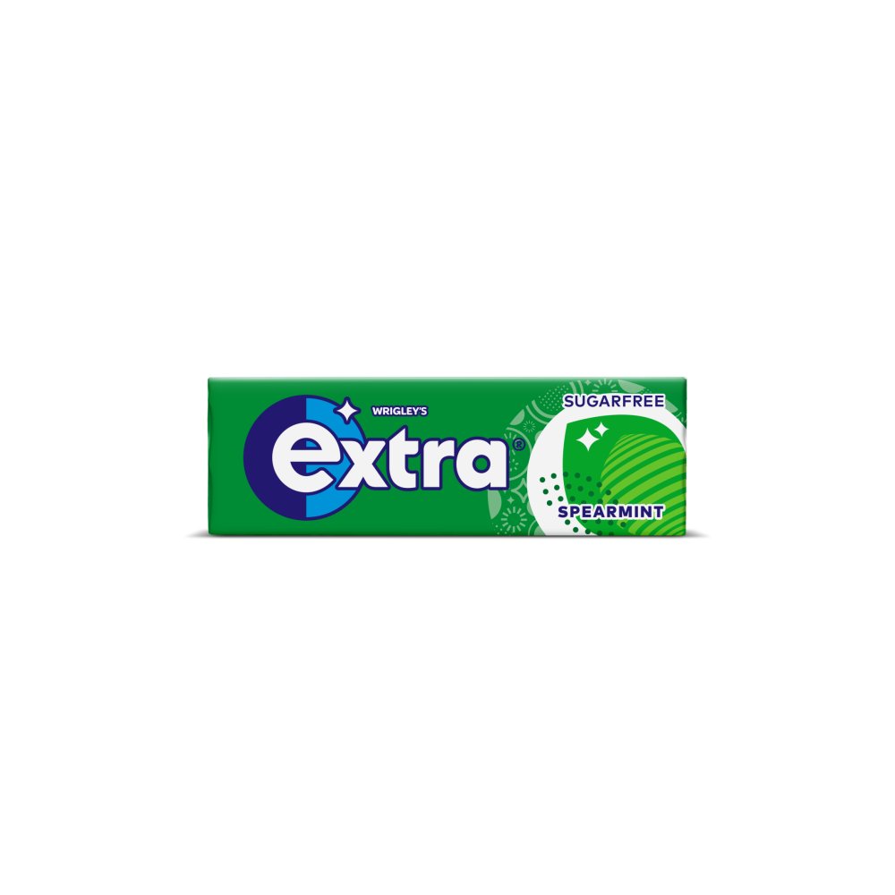 Extra Spearmint Chewing Gum Sugar Free 10 pieces 10pce × 30 × 36