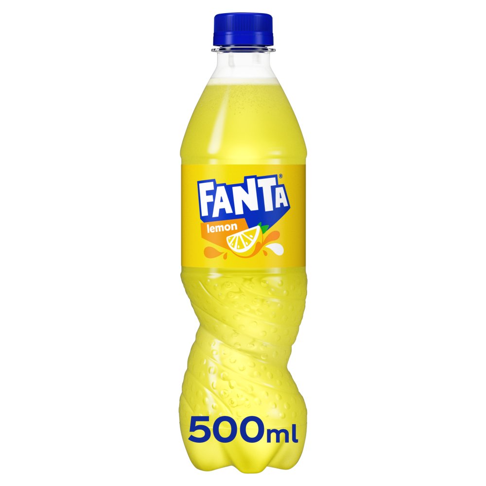 Fanta Lemon 12 x 500ml 500ml × 12 × 1