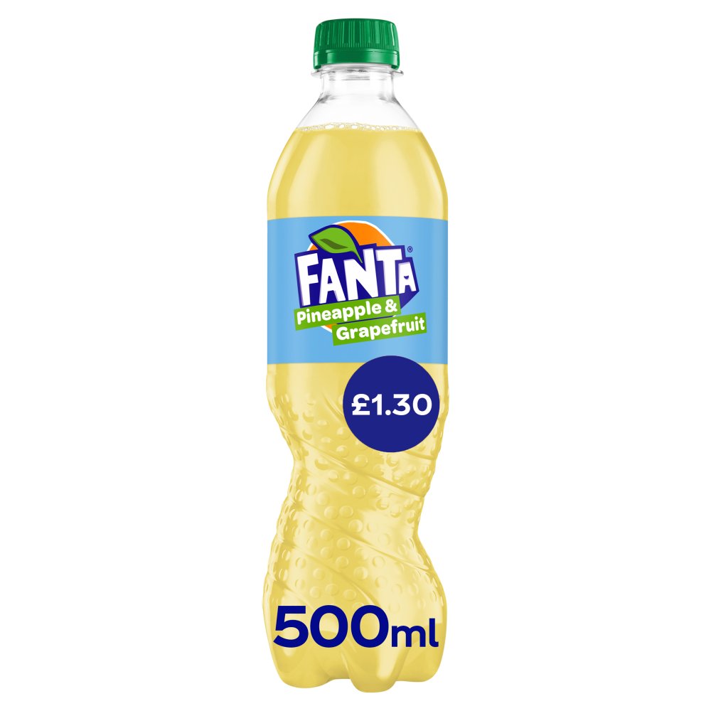 Fanta Grapefruit & Pineapple 12 x 500ml   500ml × 12 × 1