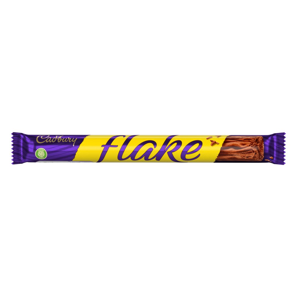 Cadbury Flake Chocolate Bar 32g Std × 48 × 1