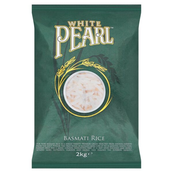 White Pearl Basmati Rice 2kg 2Kg × 5