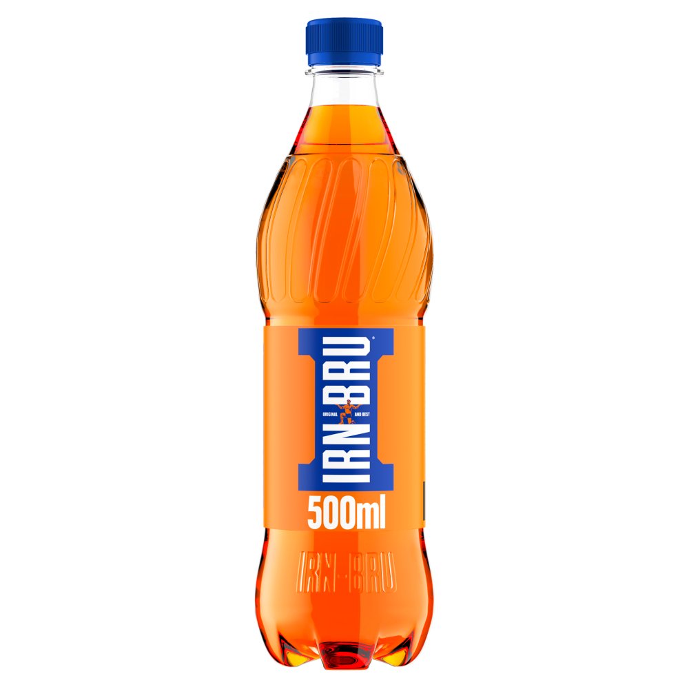 IRN-BRU Soft Drink Bottle 500ml 500ml × 12 × 1