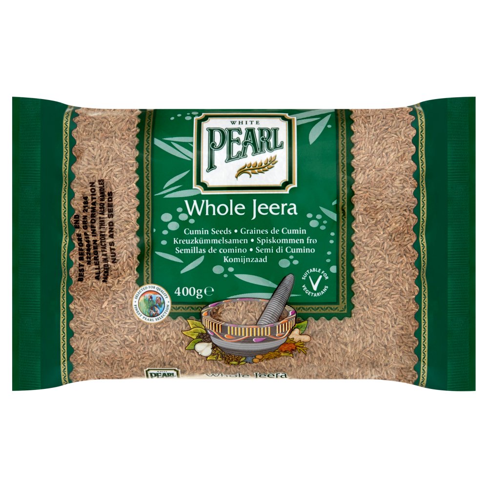 White Pearl Whole Jeera 400g 400g × 10