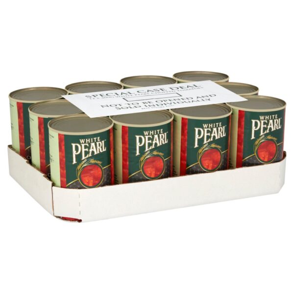 White Pearl Chopped Tomatoes in Tomato Juice 12 x 400g 400g × 12 × 1