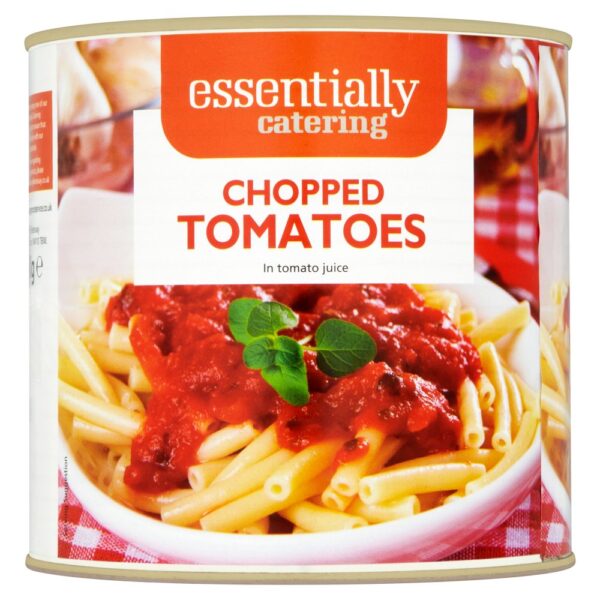 Essentially Catering Chopped Tomatoes in Tomato Juice 2.5kg 2.5Kg × 6