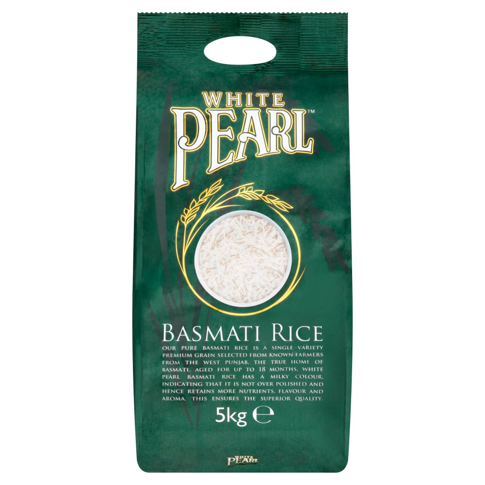 White Pearl Basmati Rice 5kg 5Kg × 1