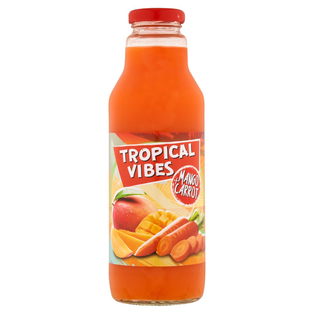 Tropical Vibes Mango + Carrot 532ml 532ml × 12 × 1