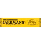Jakemans Honey & Lemon Menthol Soothing Menthol Sweets 41g Sgl × 20 × 1