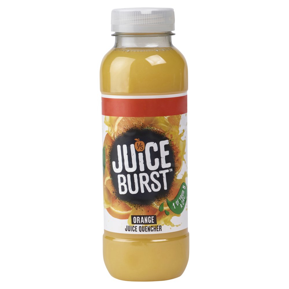 Juice Burst Orange Juice Quencher 330ml 330ml × 12 × 1