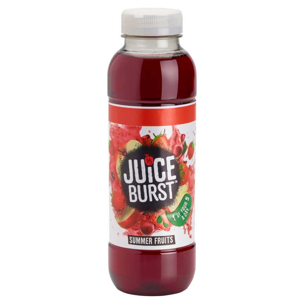 Juice Burst Summer Fruits 400ml 400ml × 12 × 1