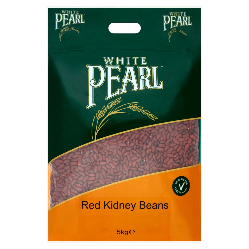 White Pearl Red Kidney Beans 5kg 5Kg × 1