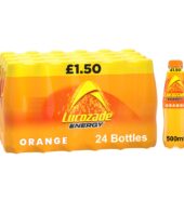 Lucozade Energy Drink Orange 500ml 500ml × 24 × 1