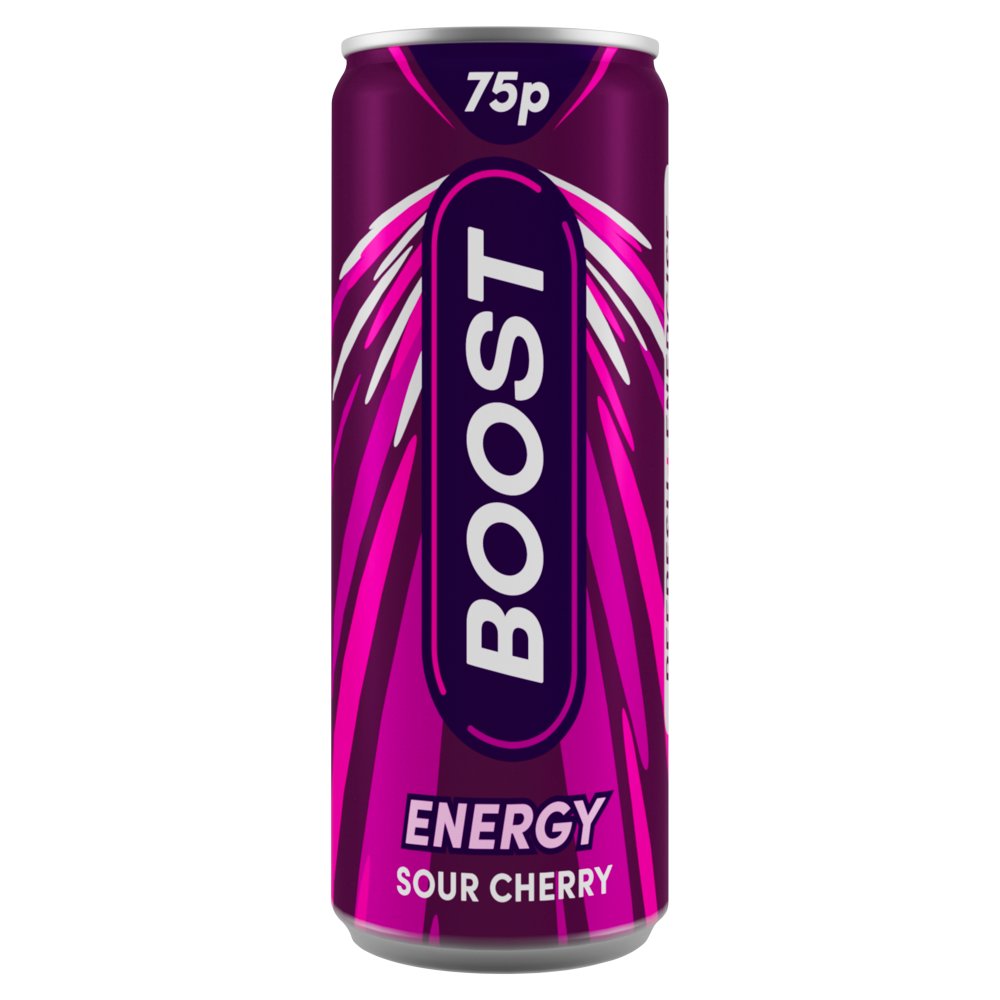 Boost Energy Sour Cherry 250ml 250ml × 24 × 1