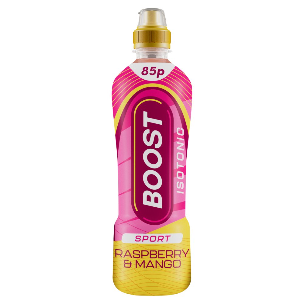 Boost Isotonic Sport Raspberry & Mango 500ml 500ml × 12 × 1
