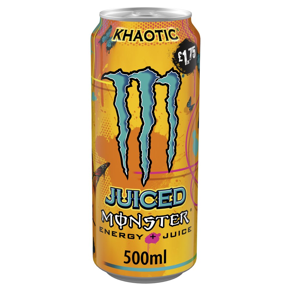 Monster Energy Drink Khaotic 500ml   500ml × 12 × 1
