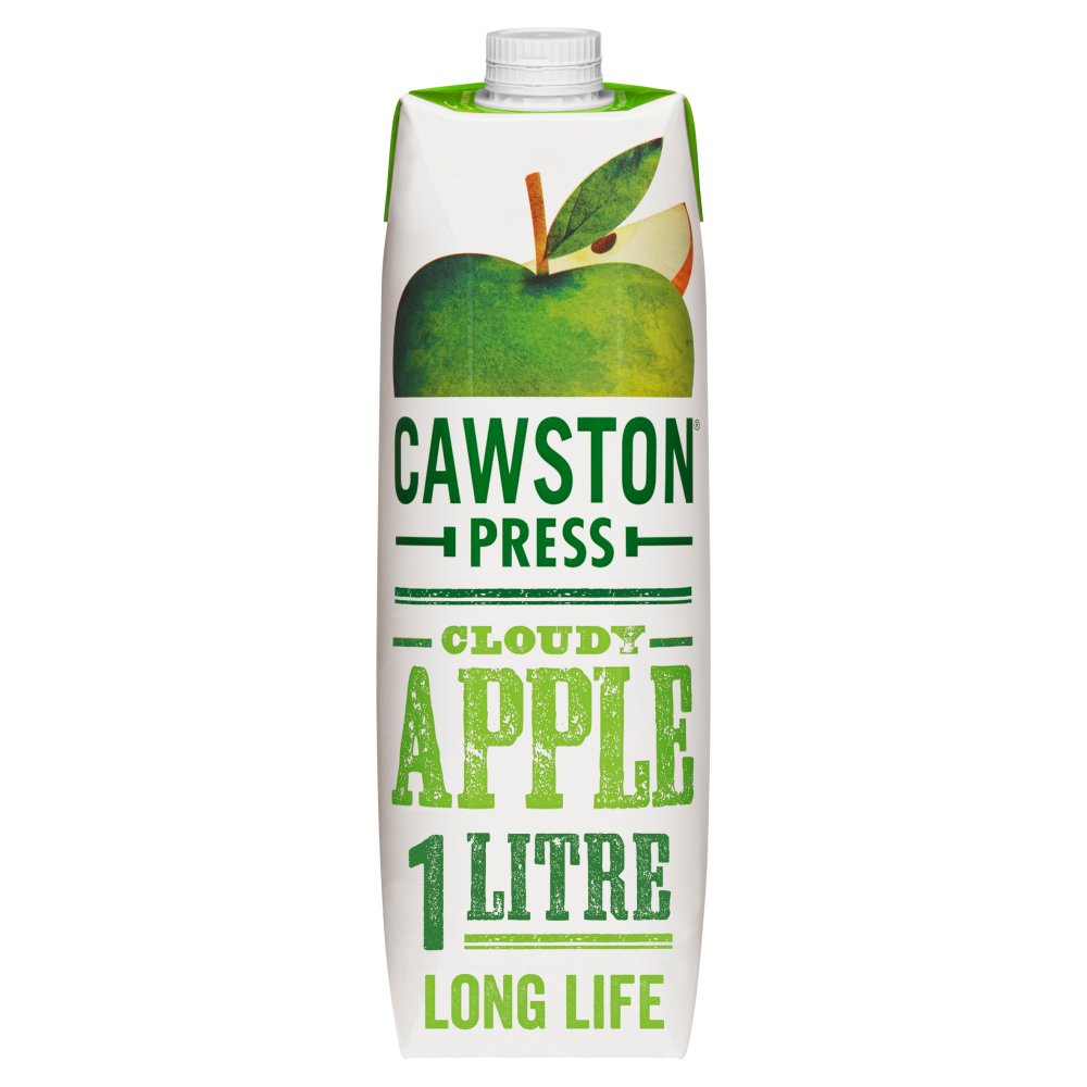 Cawston Press Cloudy Apple 1L 1Ltr × 6 × 1